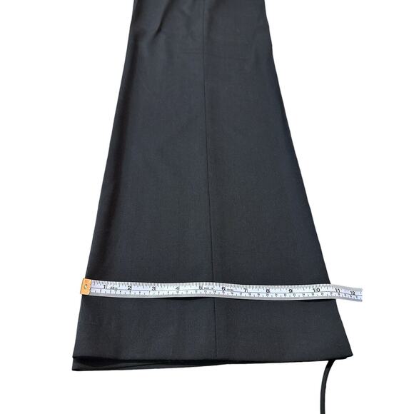 Zara Dress Jeans Size XS Black Straight Drawstring Waist W/Pockets RN 77302 - Picture 7 of 11